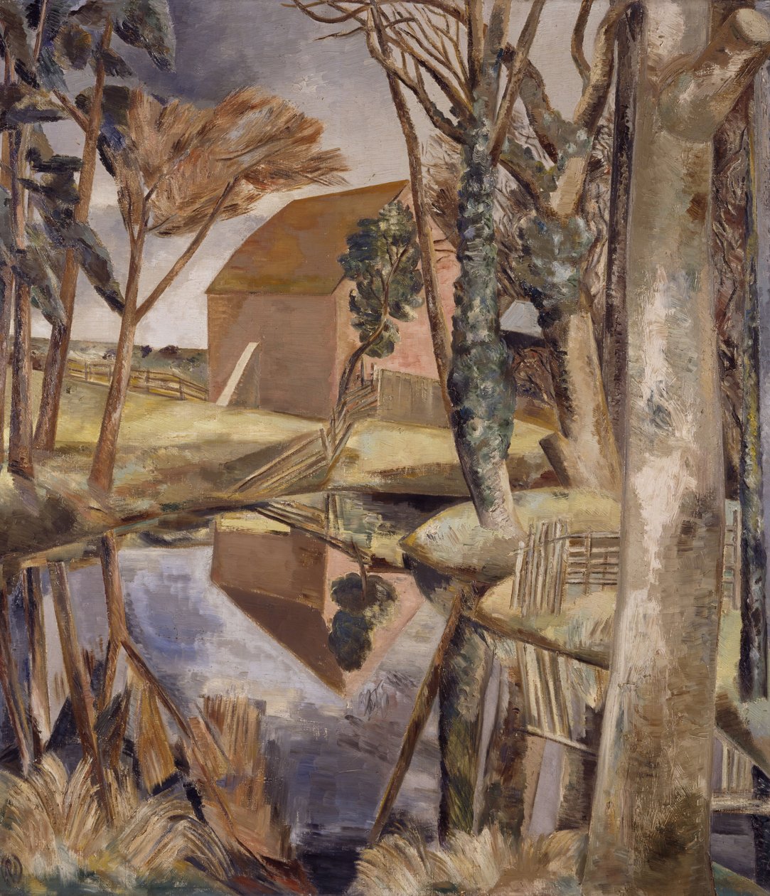 Oxenbridge-tó, 1927-28. alkotó: Paul Nash