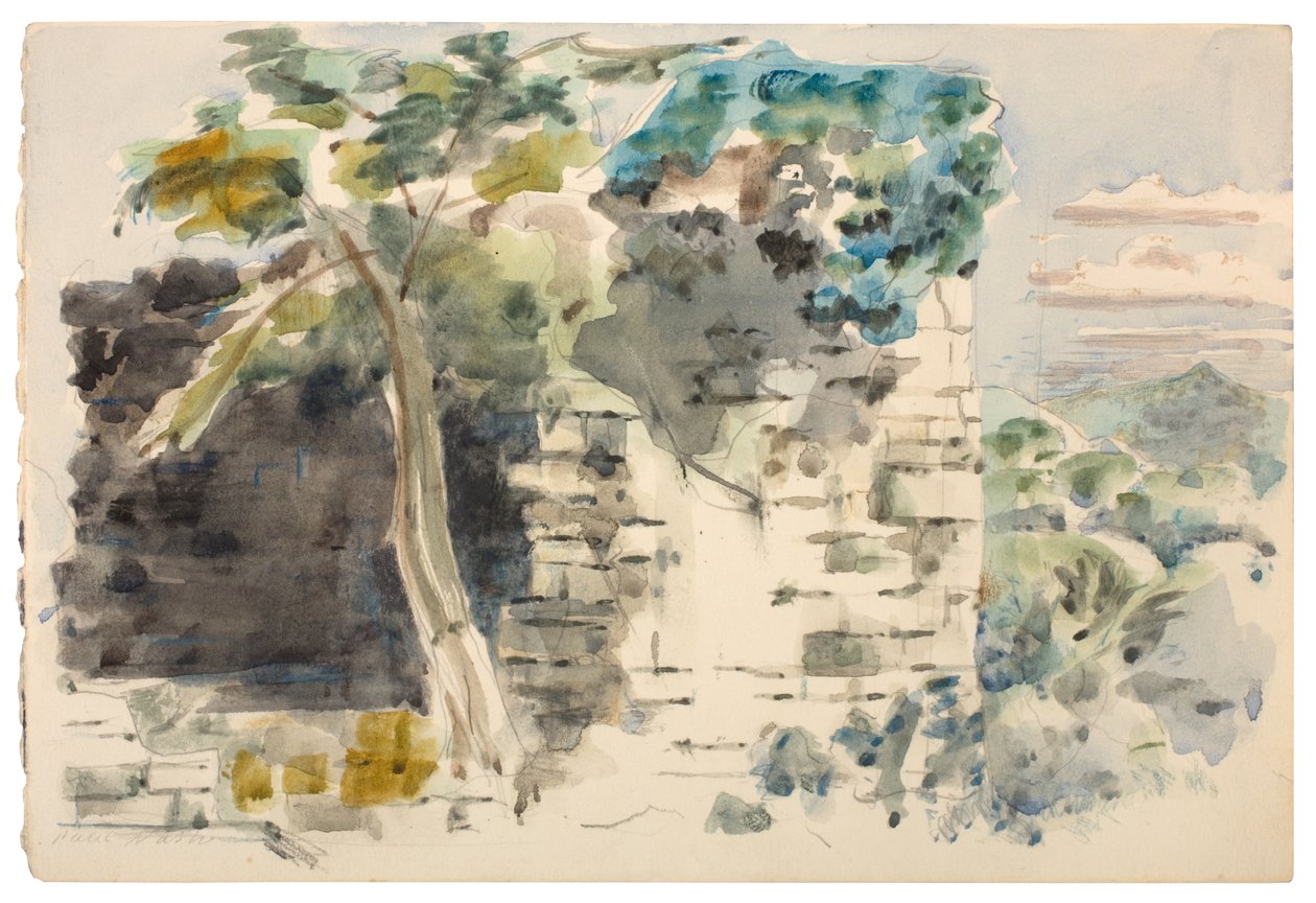 Romhalmaz a Dean-erdőben alkotó: Paul Nash