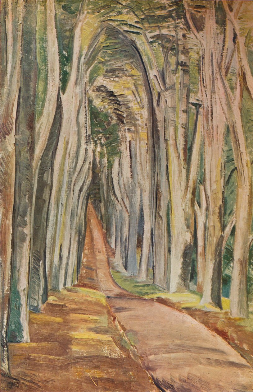 Savernake-erdő, 1935 alkotó: Paul Nash
