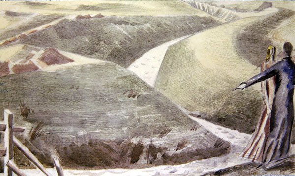 A nagy gát, Romney Marsh alkotó: Paul Nash