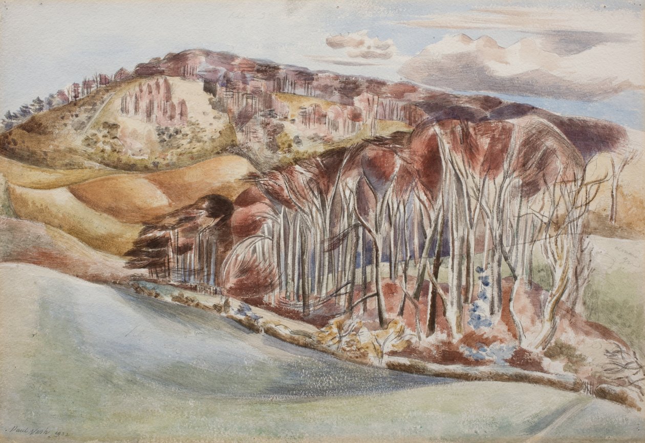 Wood és Hill alkotó: Paul Nash