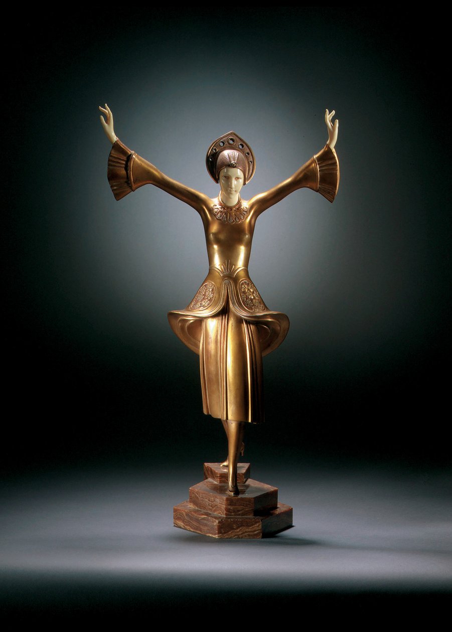 A csillag (aranyozott bronz és elefántcsont) alkotó: Paul Philippe