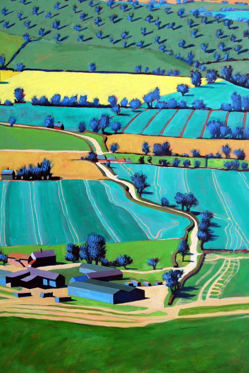 Country Lane Summer III alkotó: Paul Powis