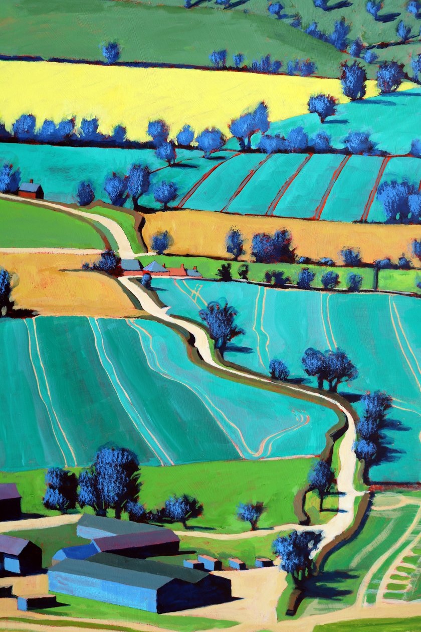 Country Lane Summer II alkotó: Paul Powis