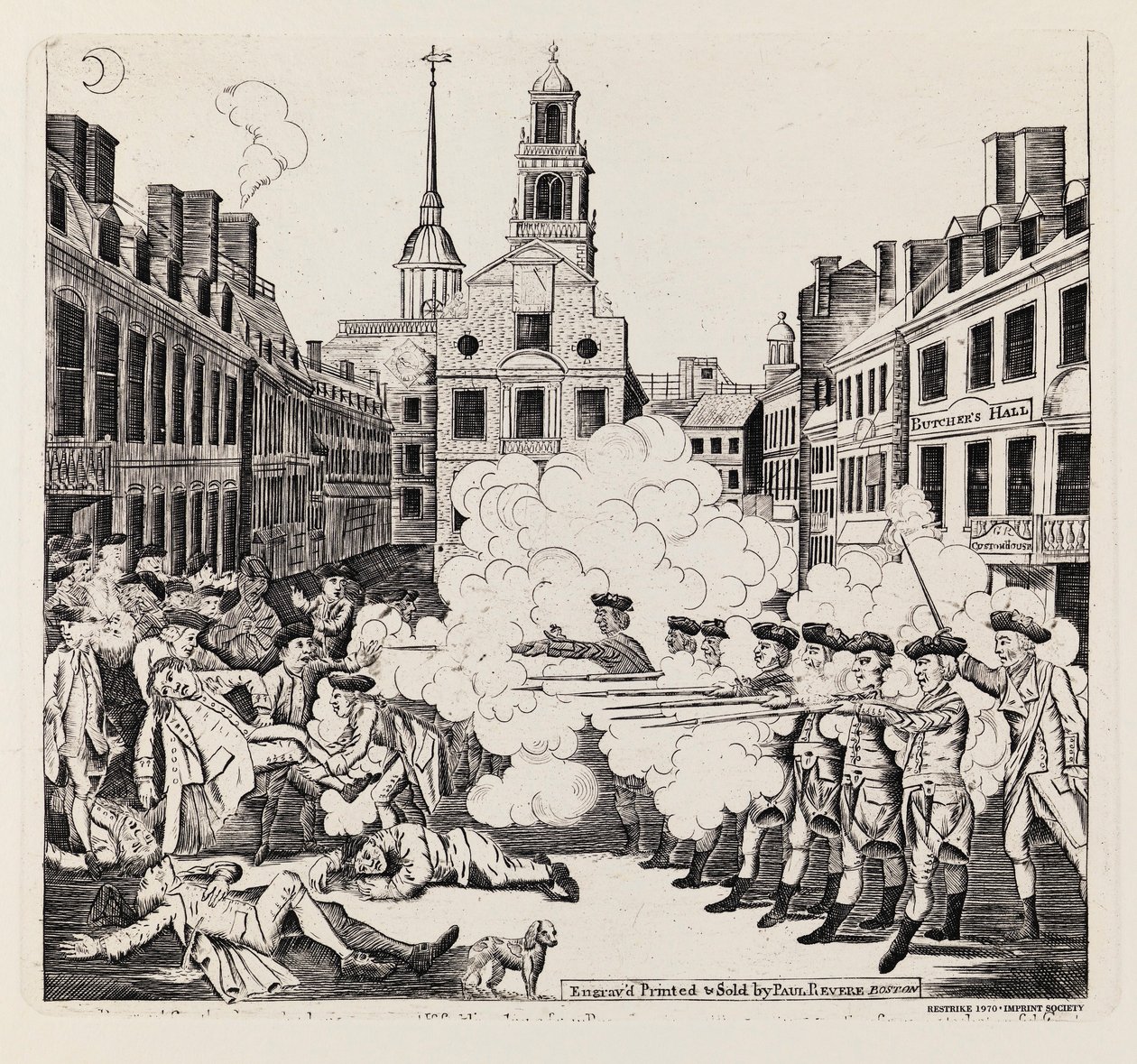 A véres mészárlás alkotó: Paul Revere