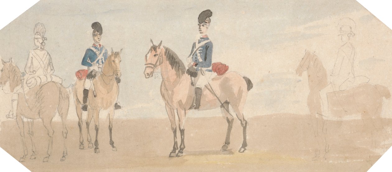 A világos dragonyosok alkotó: Paul Sandby