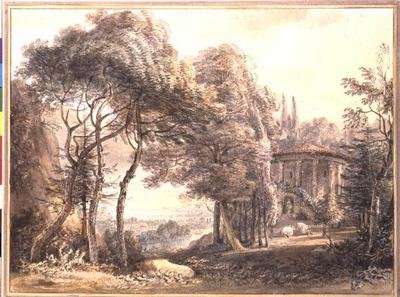 A Kerek Templom alkotó: Paul Sandby