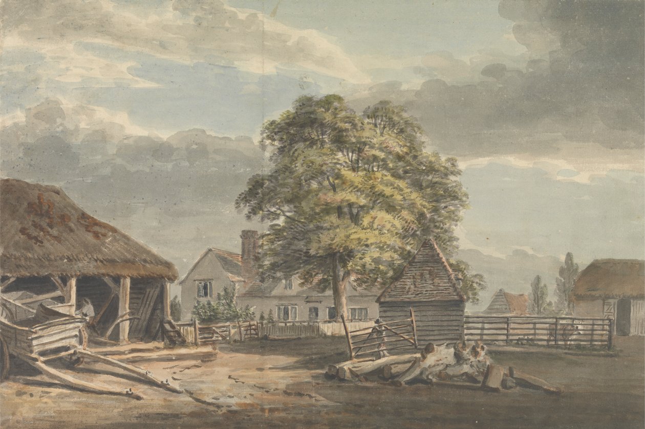 The Woodyard, Great Windsor Park alkotó: Paul Sandby