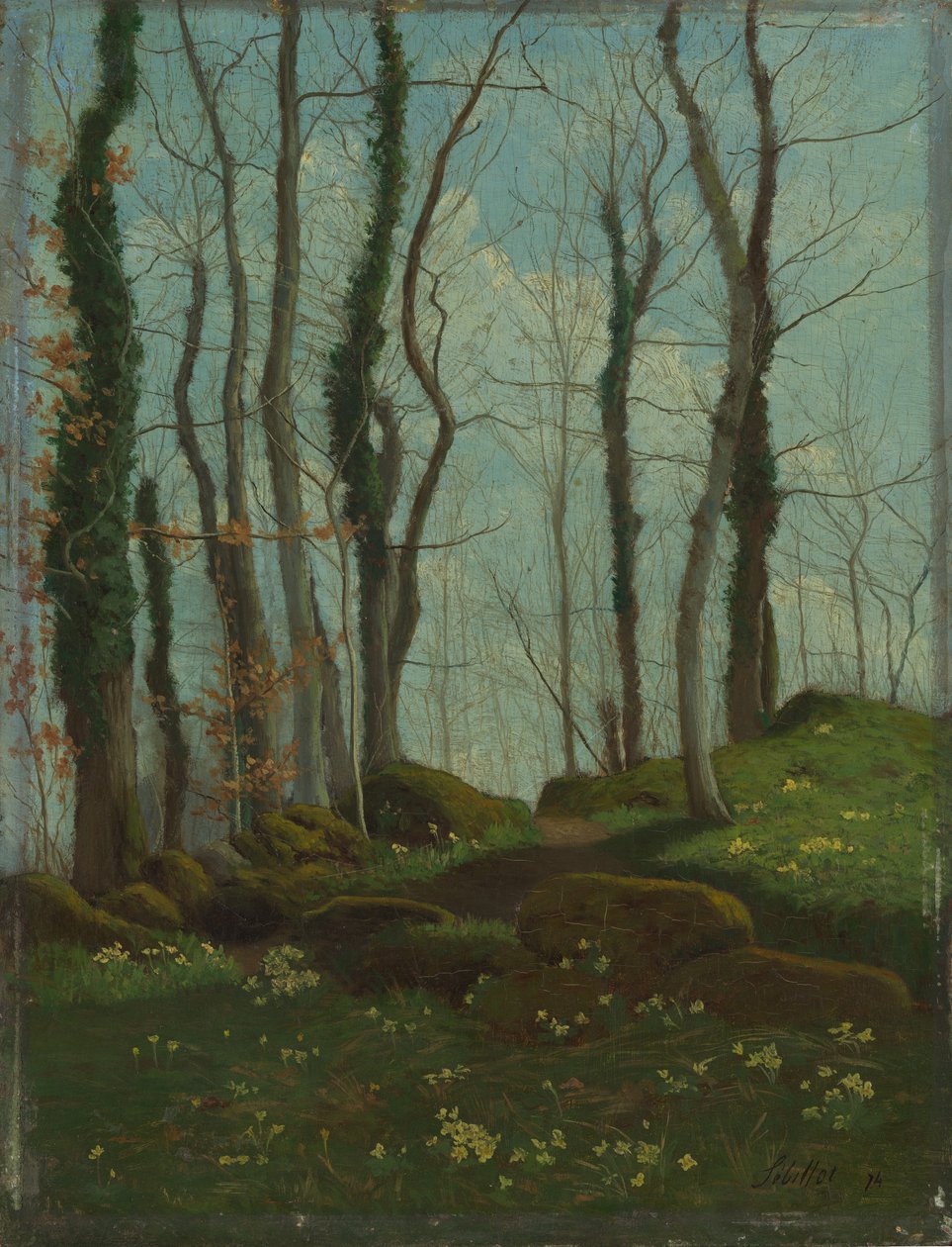 Tavasz Bretagne-ban, 1874. alkotó: Paul Sébillot