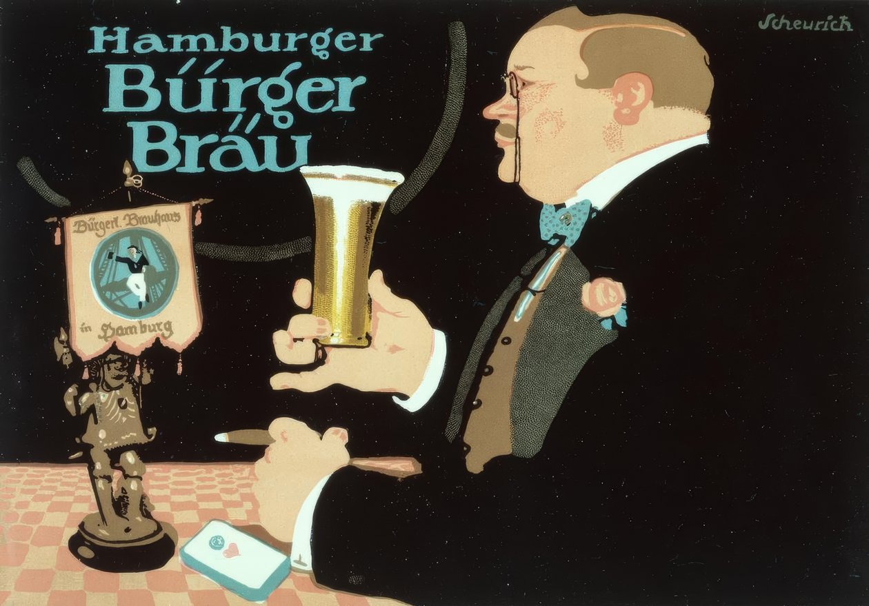 Hamburger Bürger Bräu alkotó: Paul Scheurich
