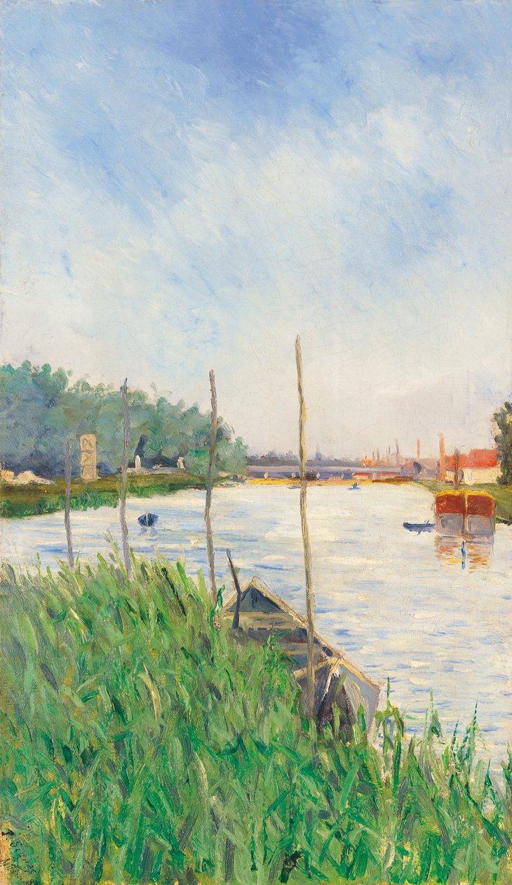 Asnieres alkotó: Paul Signac