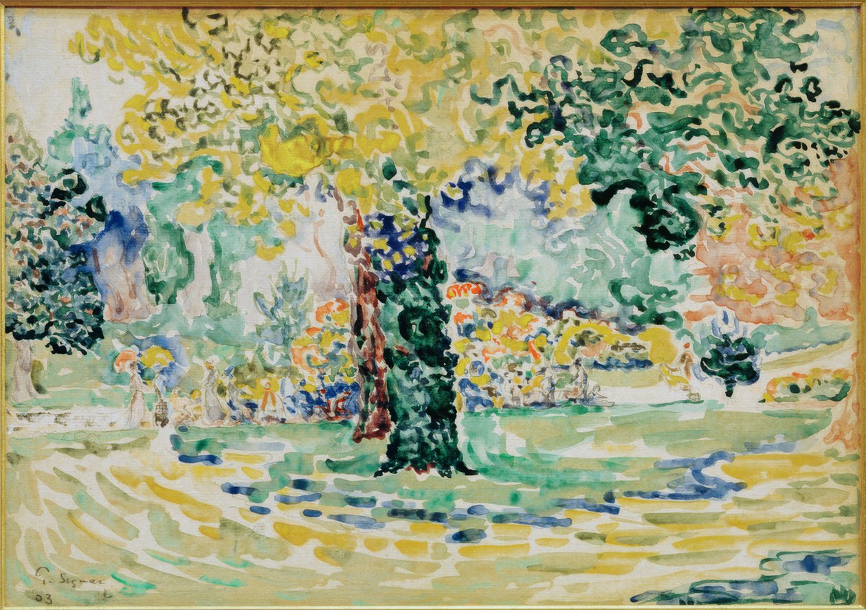 Luxemburgban alkotó: Paul Signac