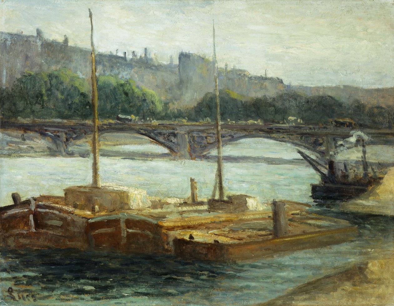 Hajók Groixnál; Hajók Groixban, alkotó: Paul Signac