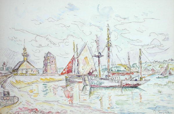 Camaret alkotó: Paul Signac