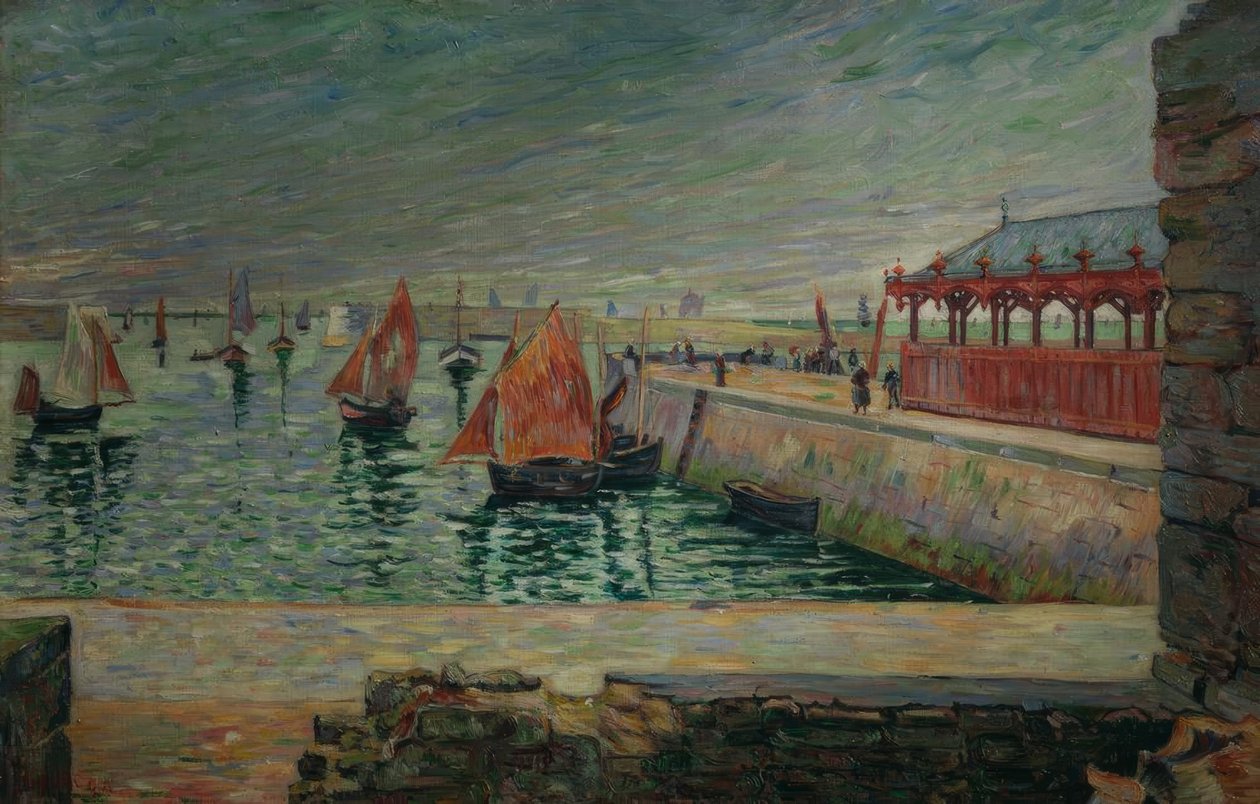 A halpiac, Port-en-Bessin alkotó: Paul Signac