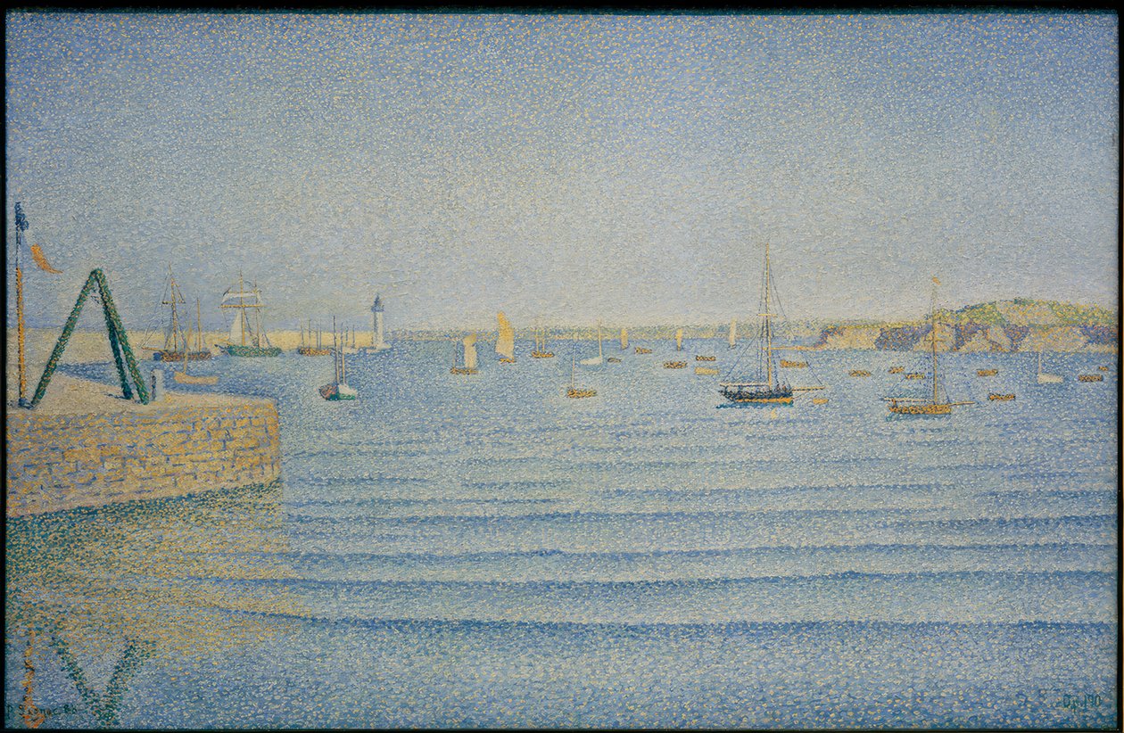 Portrieux kikötője alkotó: Paul Signac