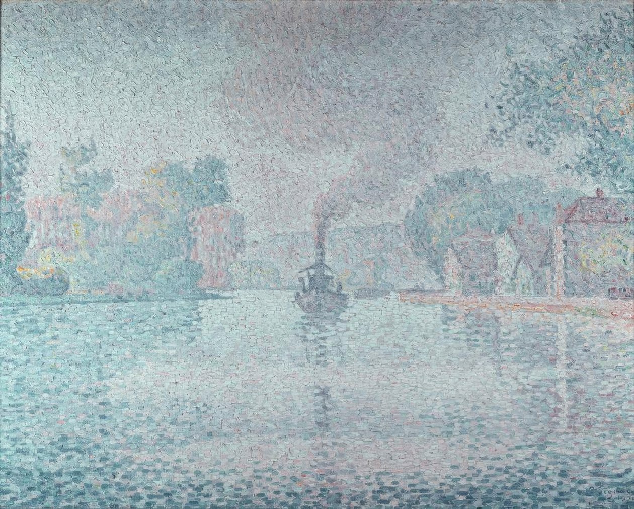 Szajna Szamoisban alkotó: Paul Signac