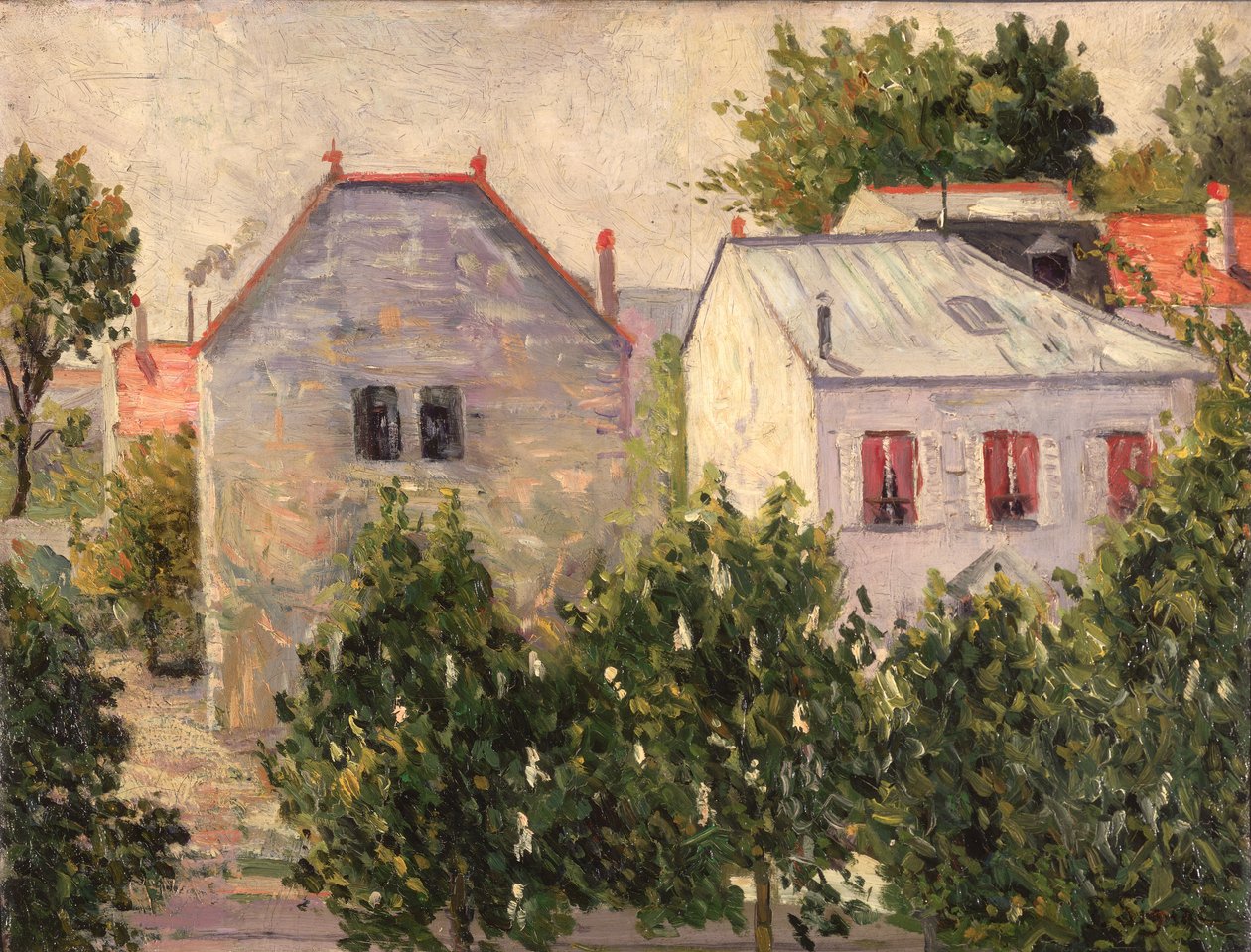 Asnieres kertje alkotó: Paul Signac