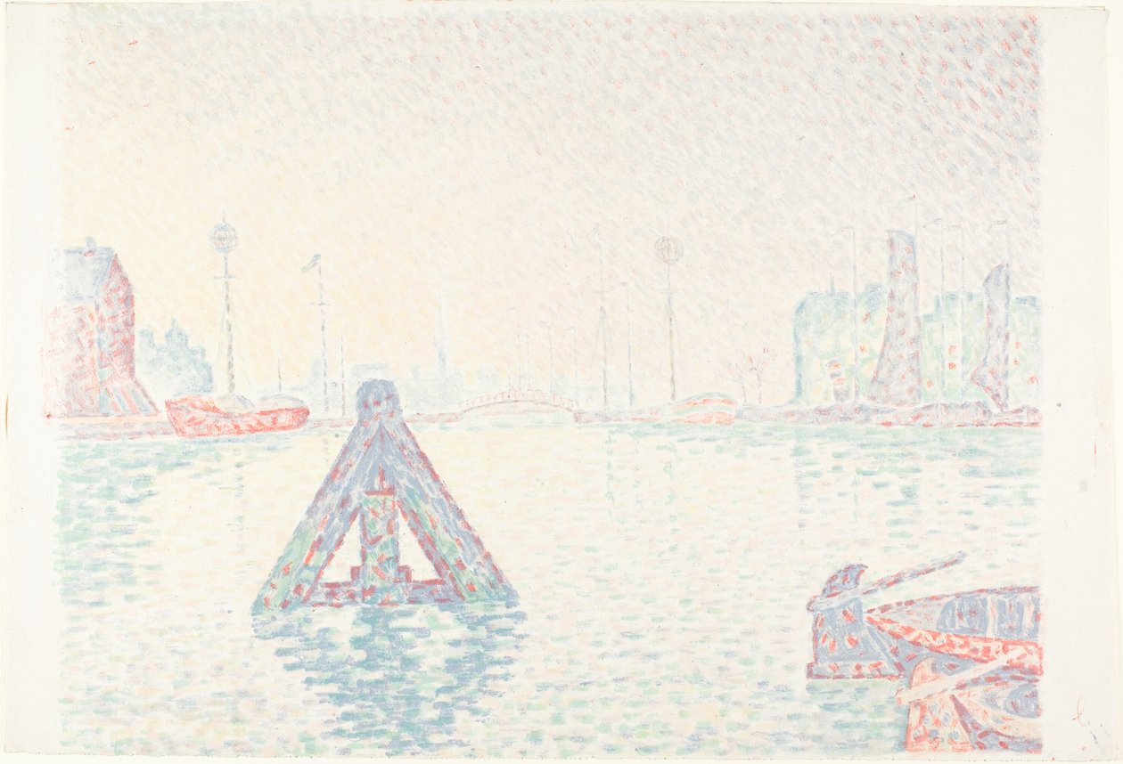 Hollandiában - A bója alkotó: Paul Signac