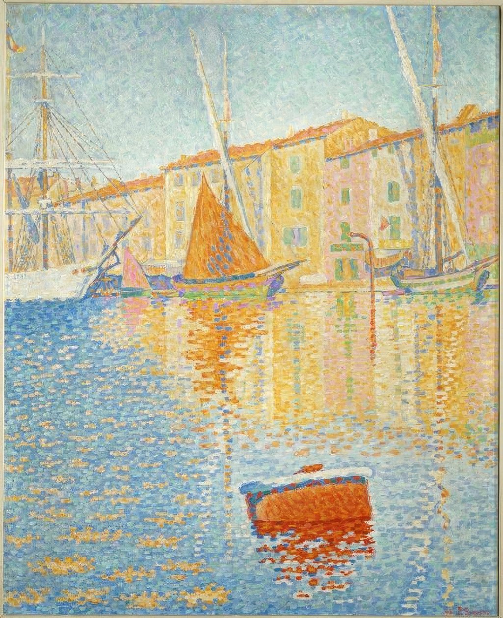 A piros bója alkotó: Paul Signac