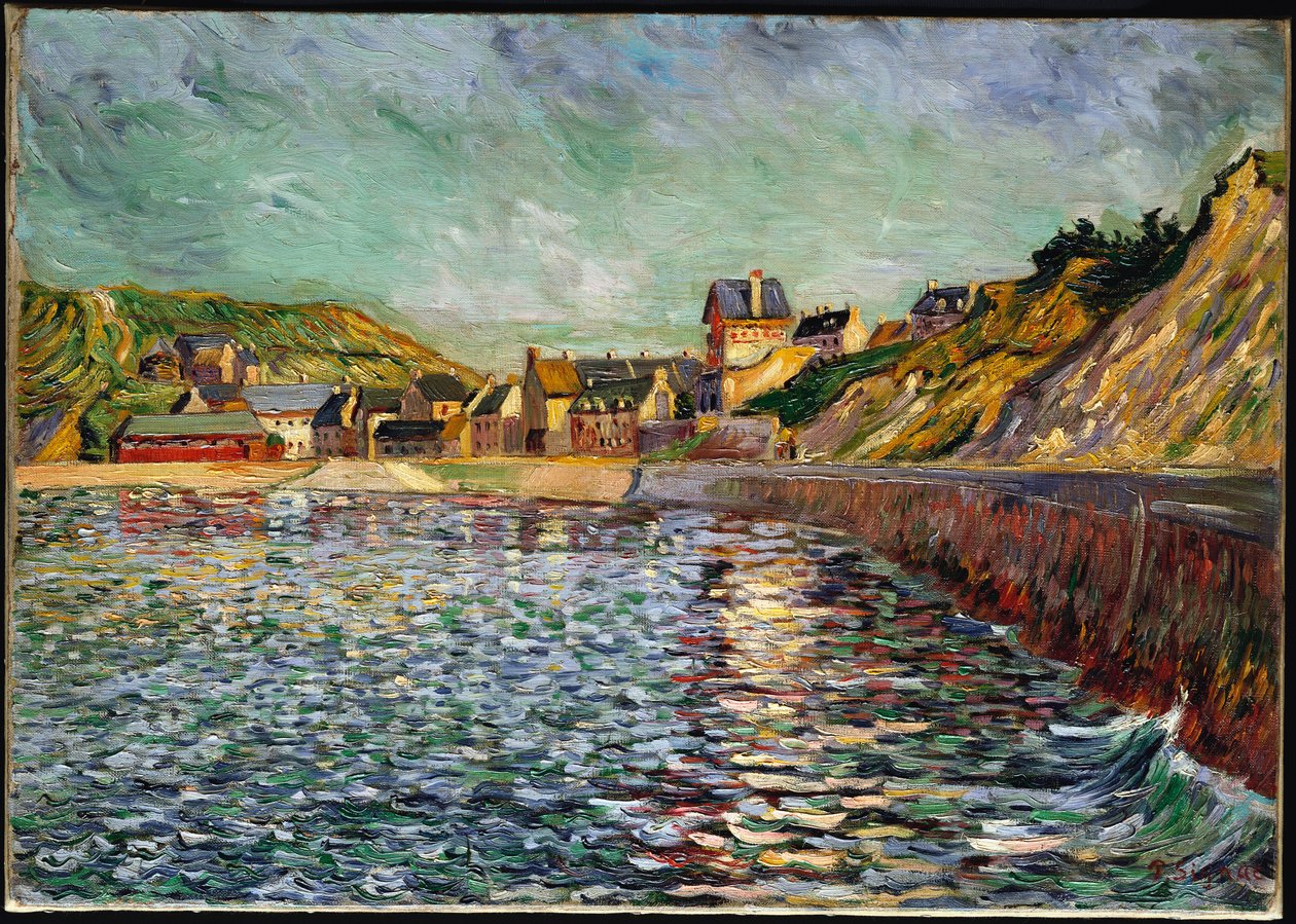 Port-en-Bessin alkotó: Paul Signac