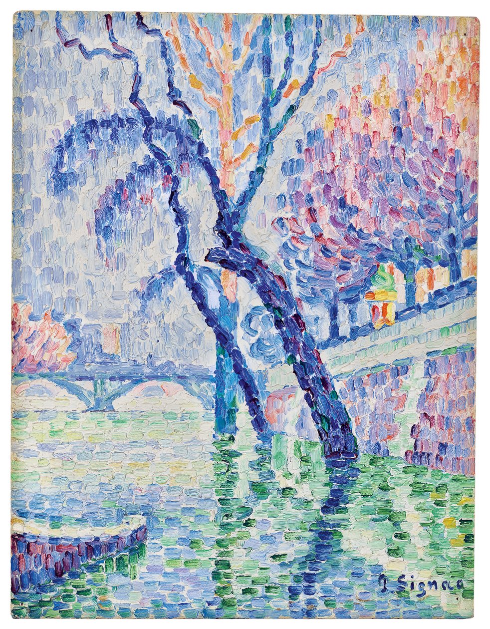 Művészetek hídja, Árvíz, 1930 alkotó: Paul Signac