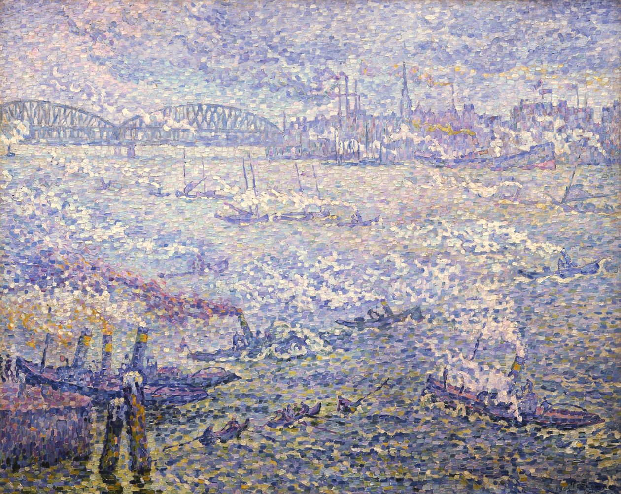 rotterdam. A füstök alkotó: Paul Signac