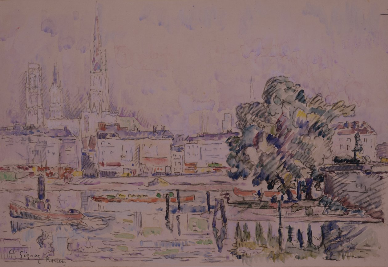 Rouen alkotó: Paul Signac