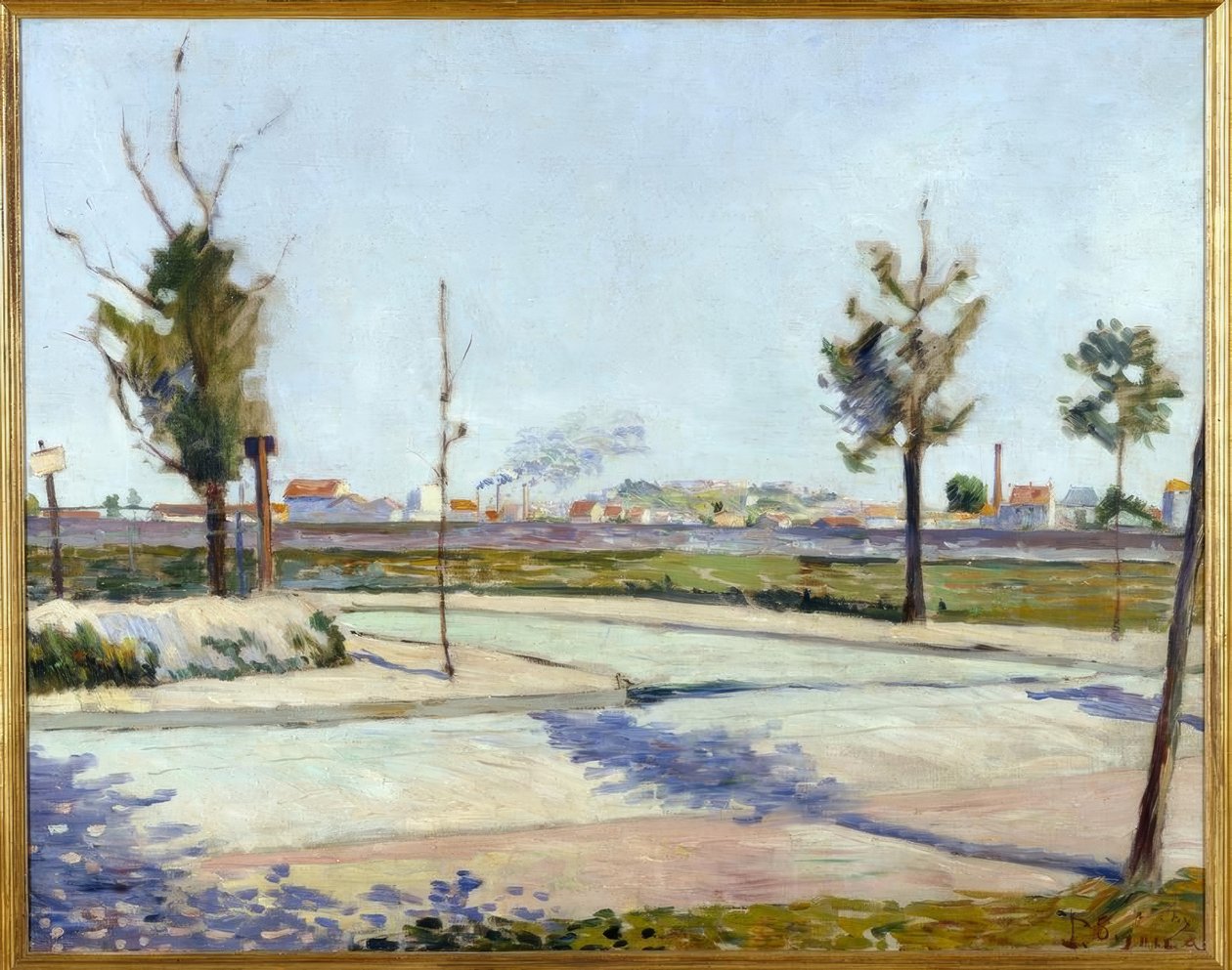 Route de Gennevilliers alkotó: Paul Signac