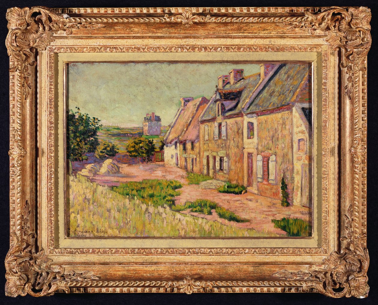 Saint-Briac, Hue City udvara, 1885 alkotó: Paul Signac