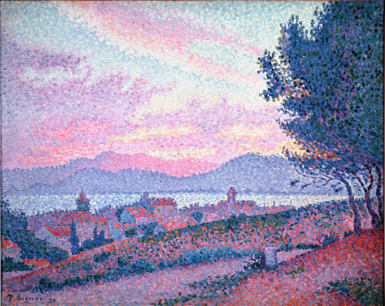 Saint Tropez (1863-1935) alkotó: Paul Signac