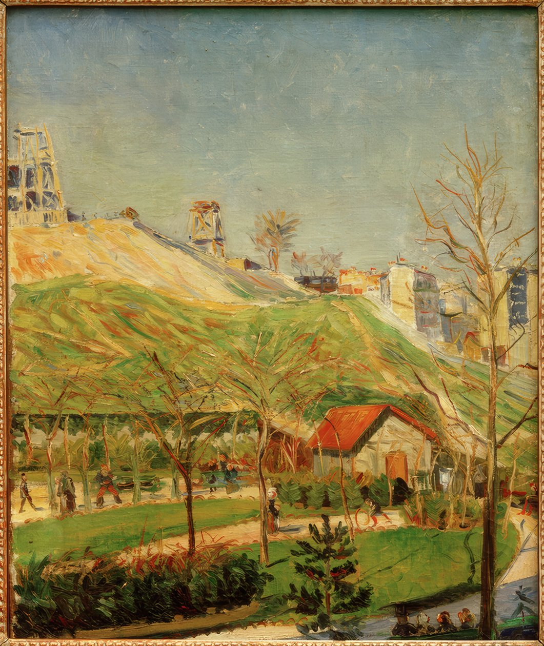 Saint-Pierre tér (a Sacré-Coeur építése) alkotó: Paul Signac