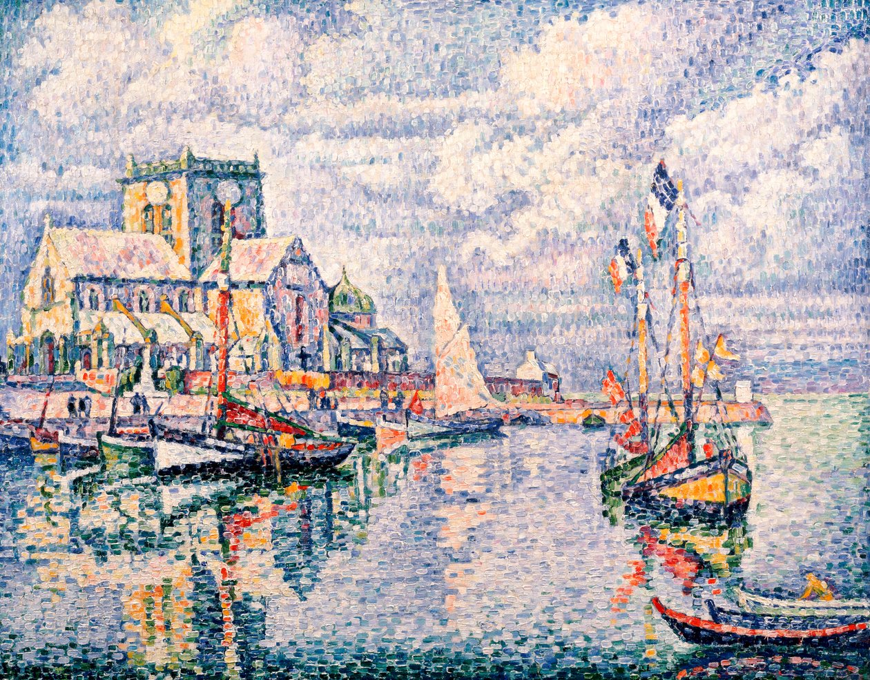 Barfleur kikötője, 1931 alkotó: Paul Signac