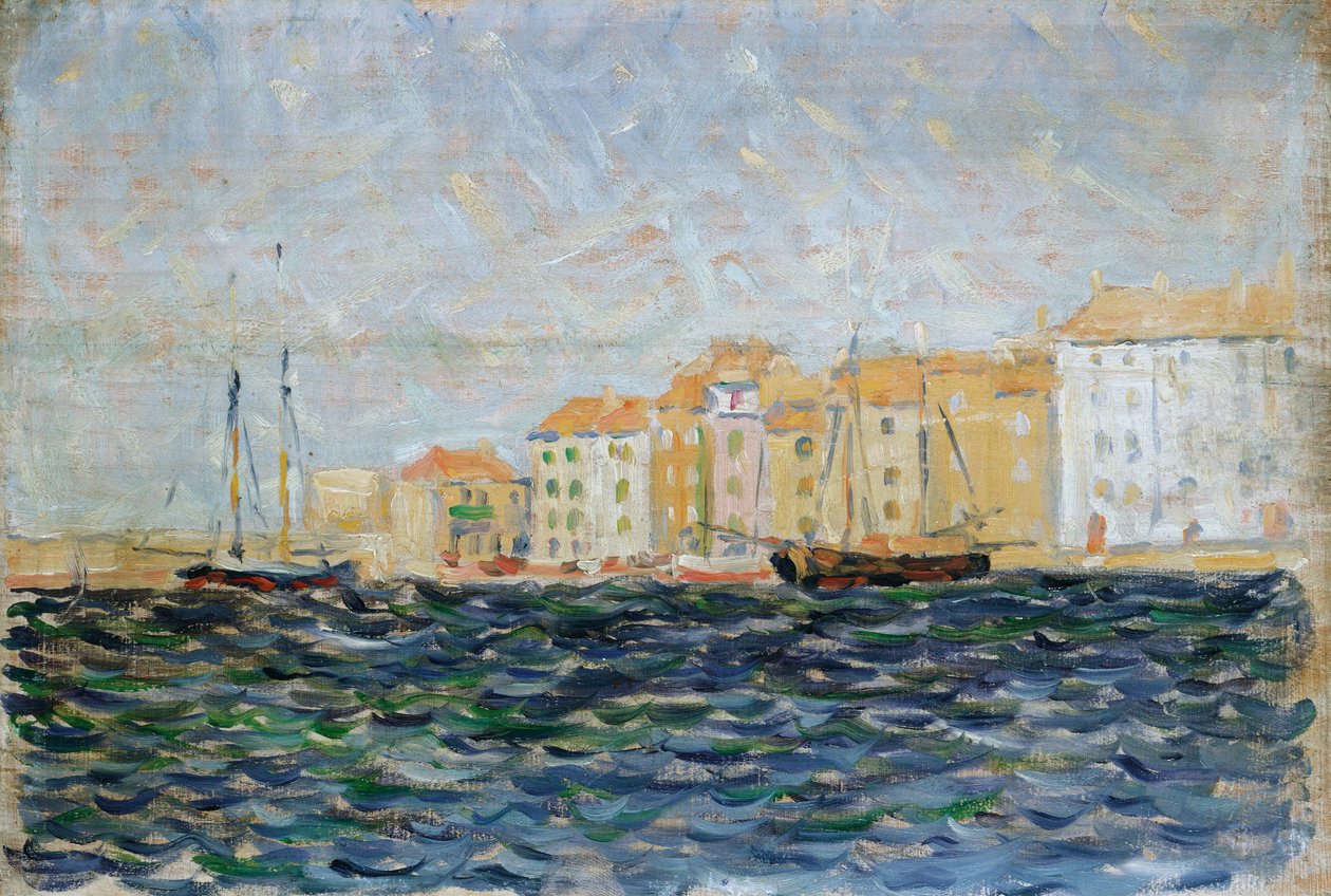 St. Tropez kikötője alkotó: Paul Signac