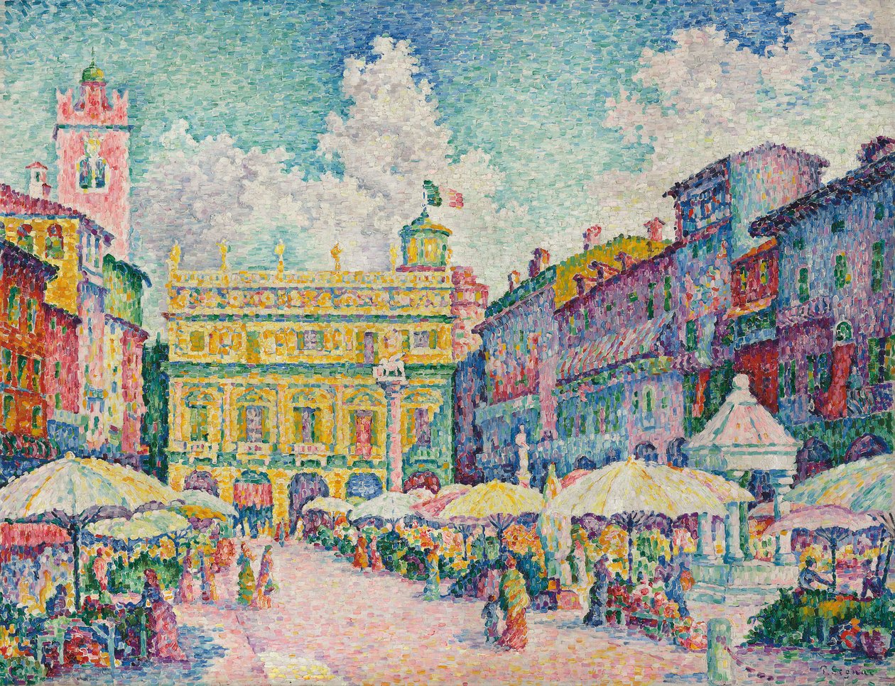 veronai piac alkotó: Paul Signac
