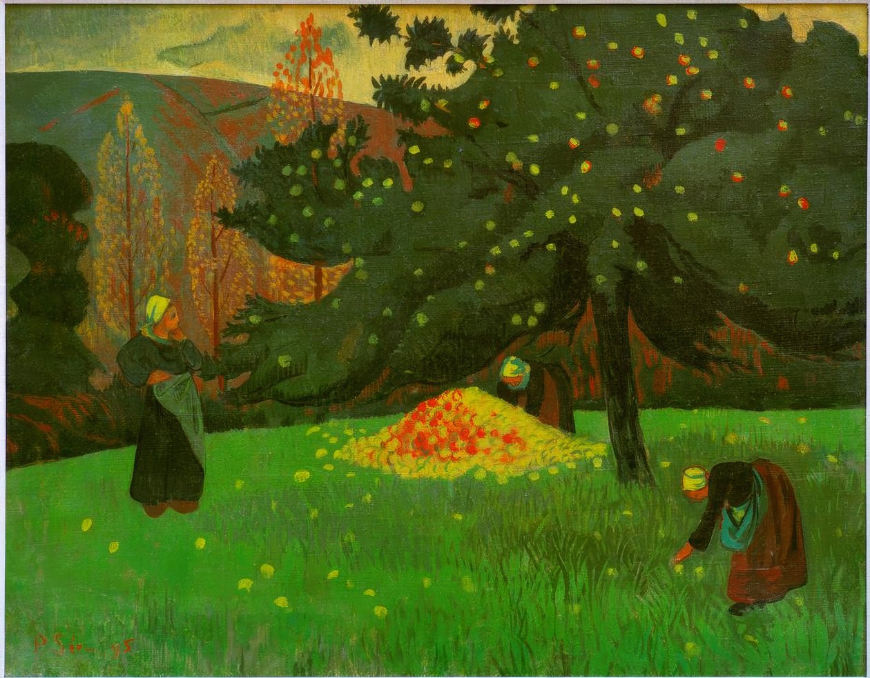 almaszedés alkotó: Paul Sérusier
