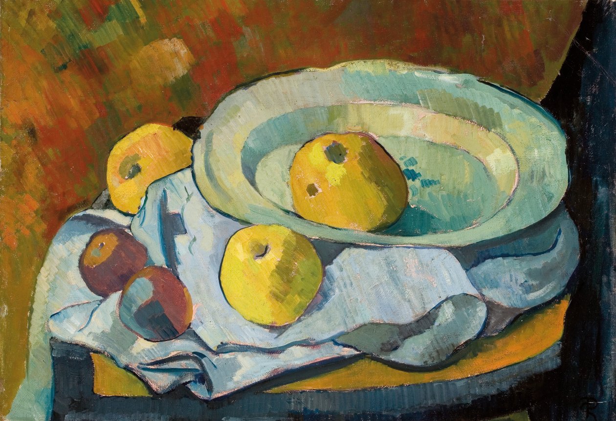 Tányér almás, 1891 alkotó: Paul Sérusier