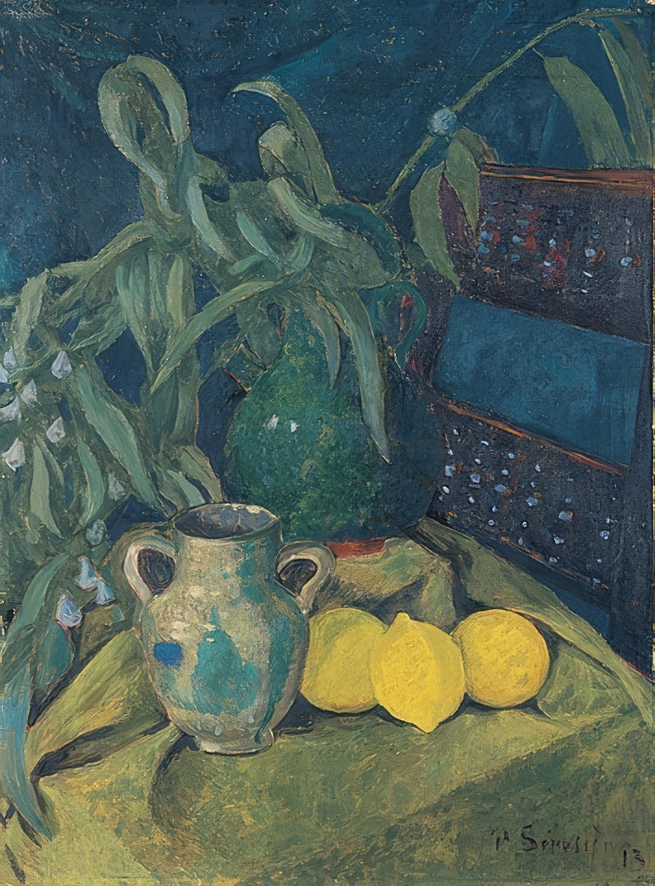 Szinkron zöldben. 1913 alkotó: Paul Sérusier