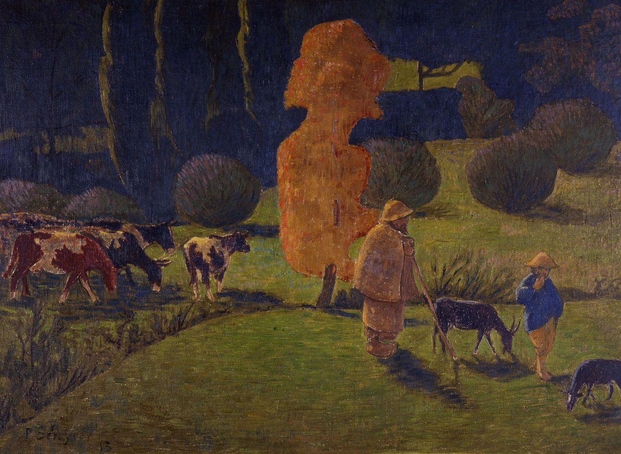 Corydon pásztor alkotó: Paul Sérusier