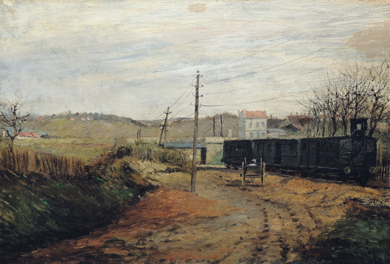 Az Argenteuil-i pályaudvar alkotó: Paul Vogler