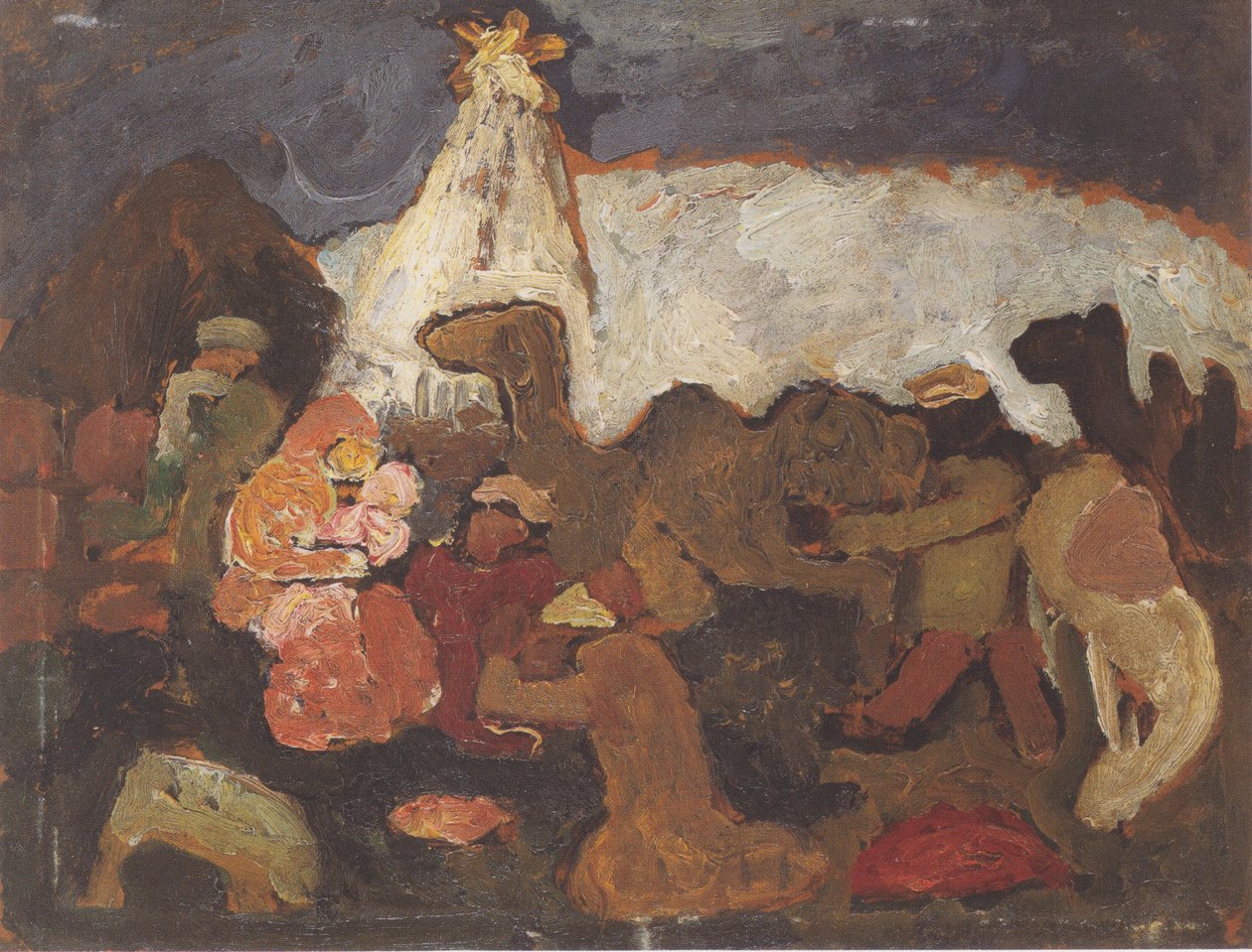 A három király imádása alkotó: Paula Modersohn Becker