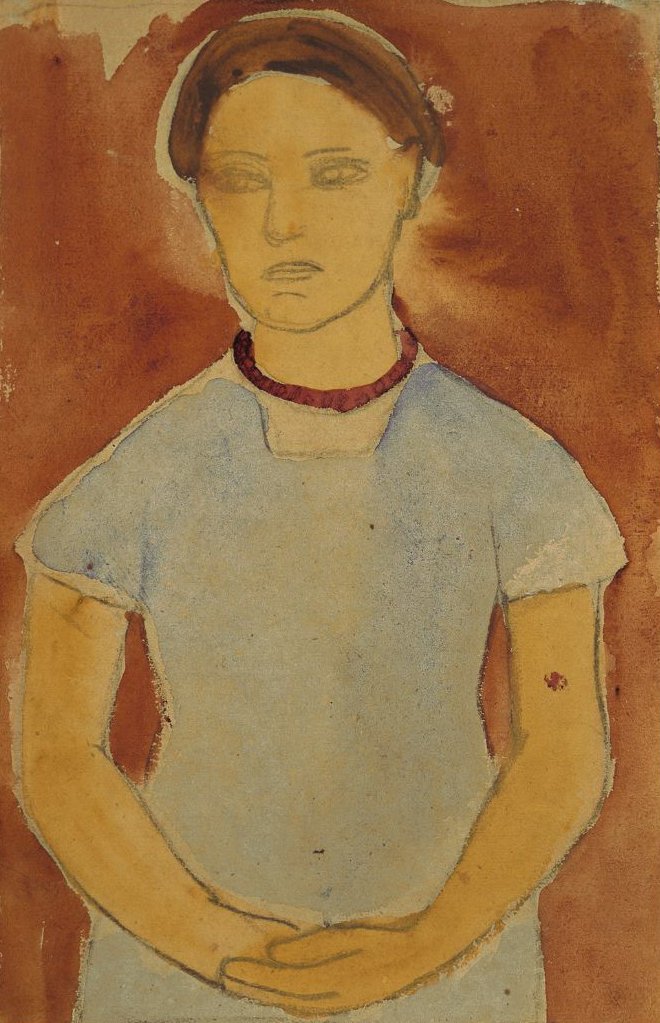 Lee Hoetger a Blumengrund előtt alkotó: Paula Modersohn Becker