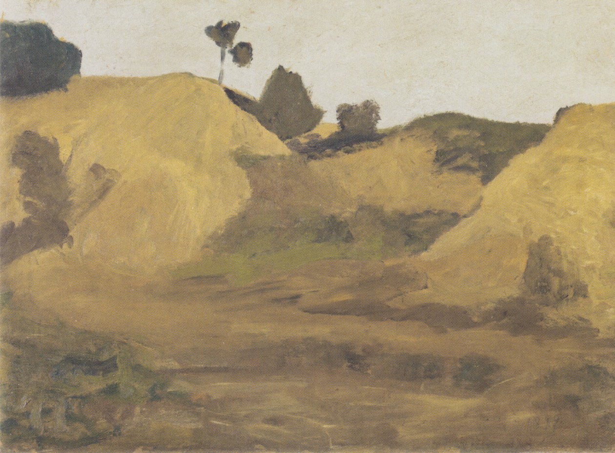 Sandkuhle am Weyerberg alkotó: Paula Modersohn Becker