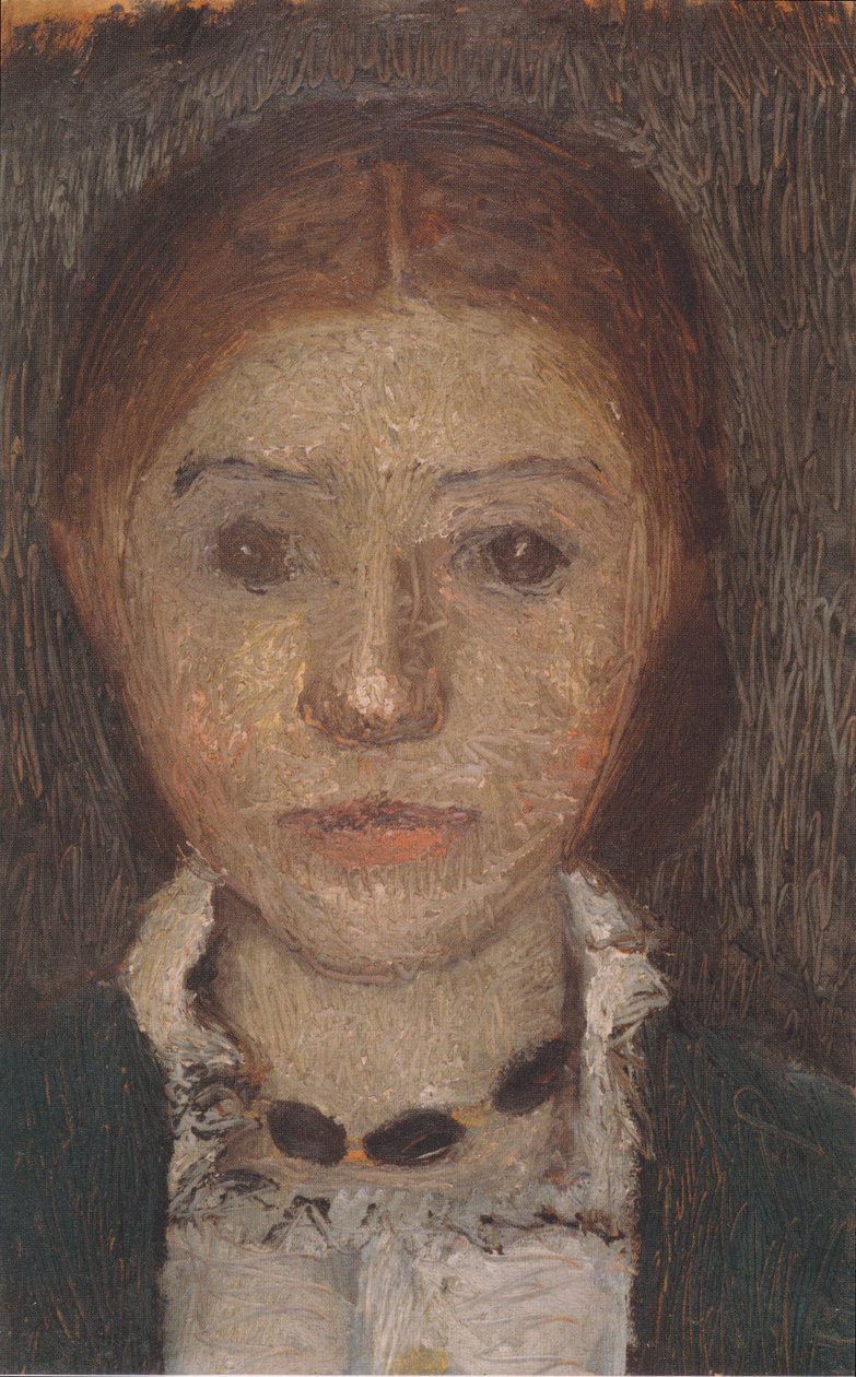 Önarckép lánccal alkotó: Paula Modersohn Becker