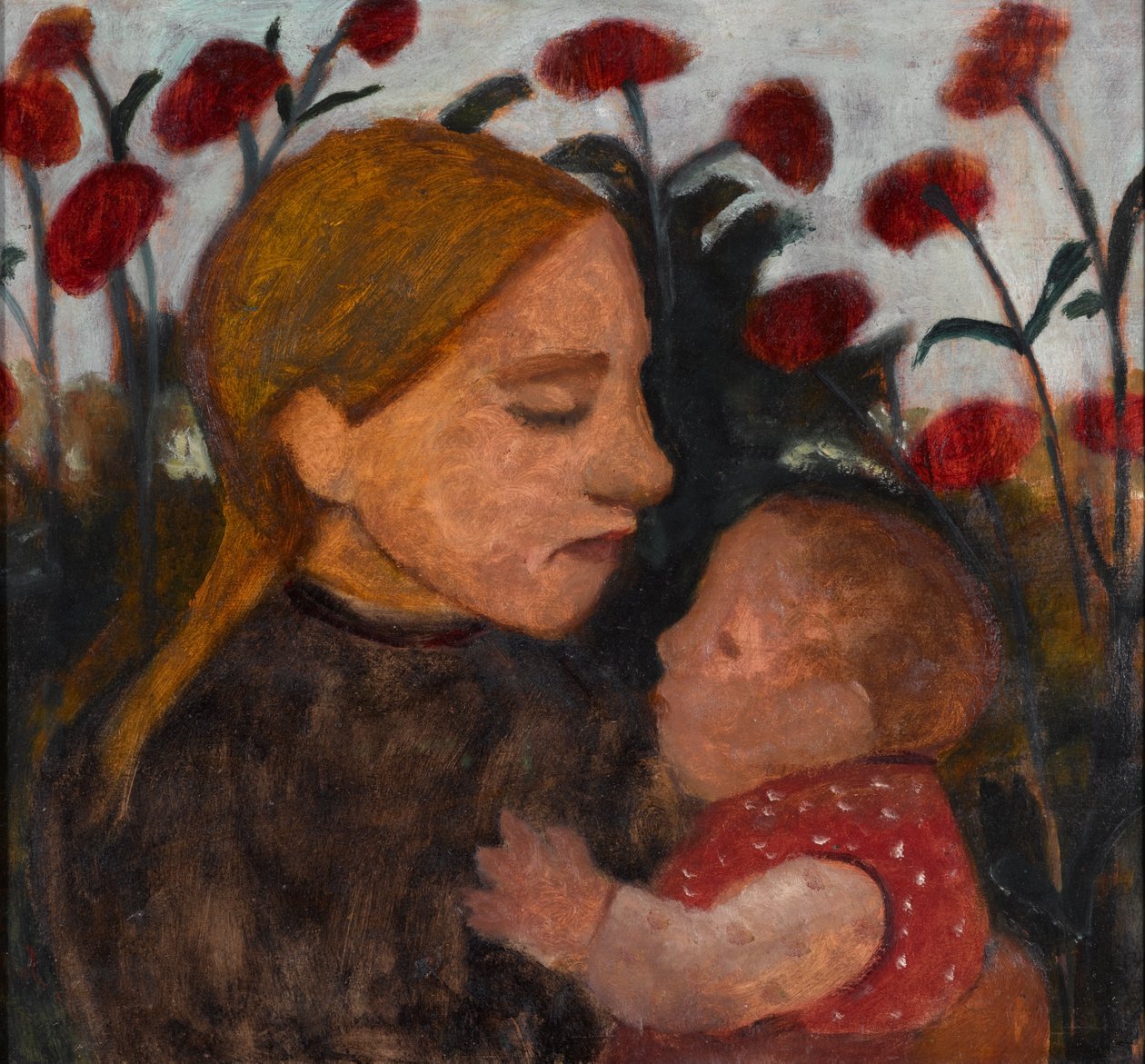 Lány gyermekkel alkotó: Paula Modersohn Becker