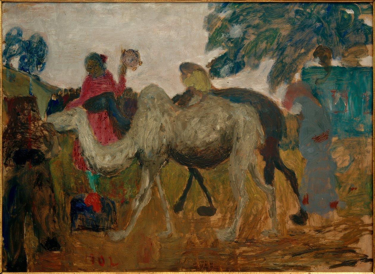 Vásár a Weyerbergen alkotó: Paula Modersohn Becker