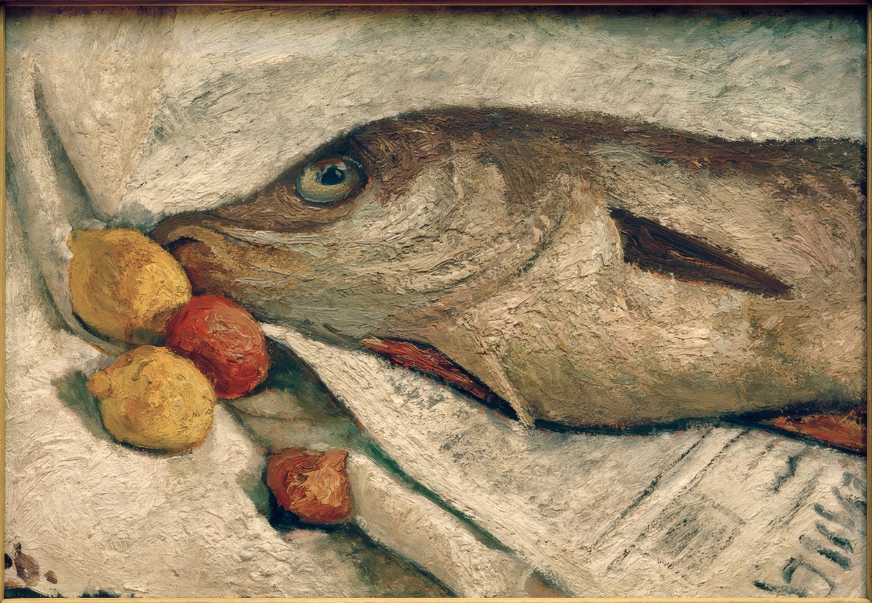 Csendélet foltos tőkehal alkotó: Paula Modersohn Becker