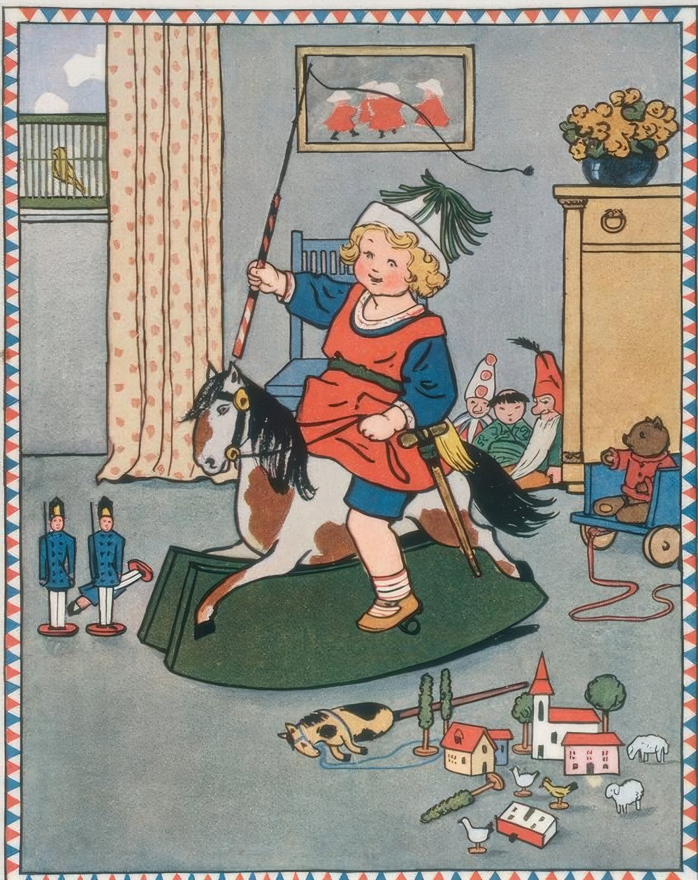 Hop, ugrás, ugrás, ló, fuss galopp alkotó: Pauli Ebner