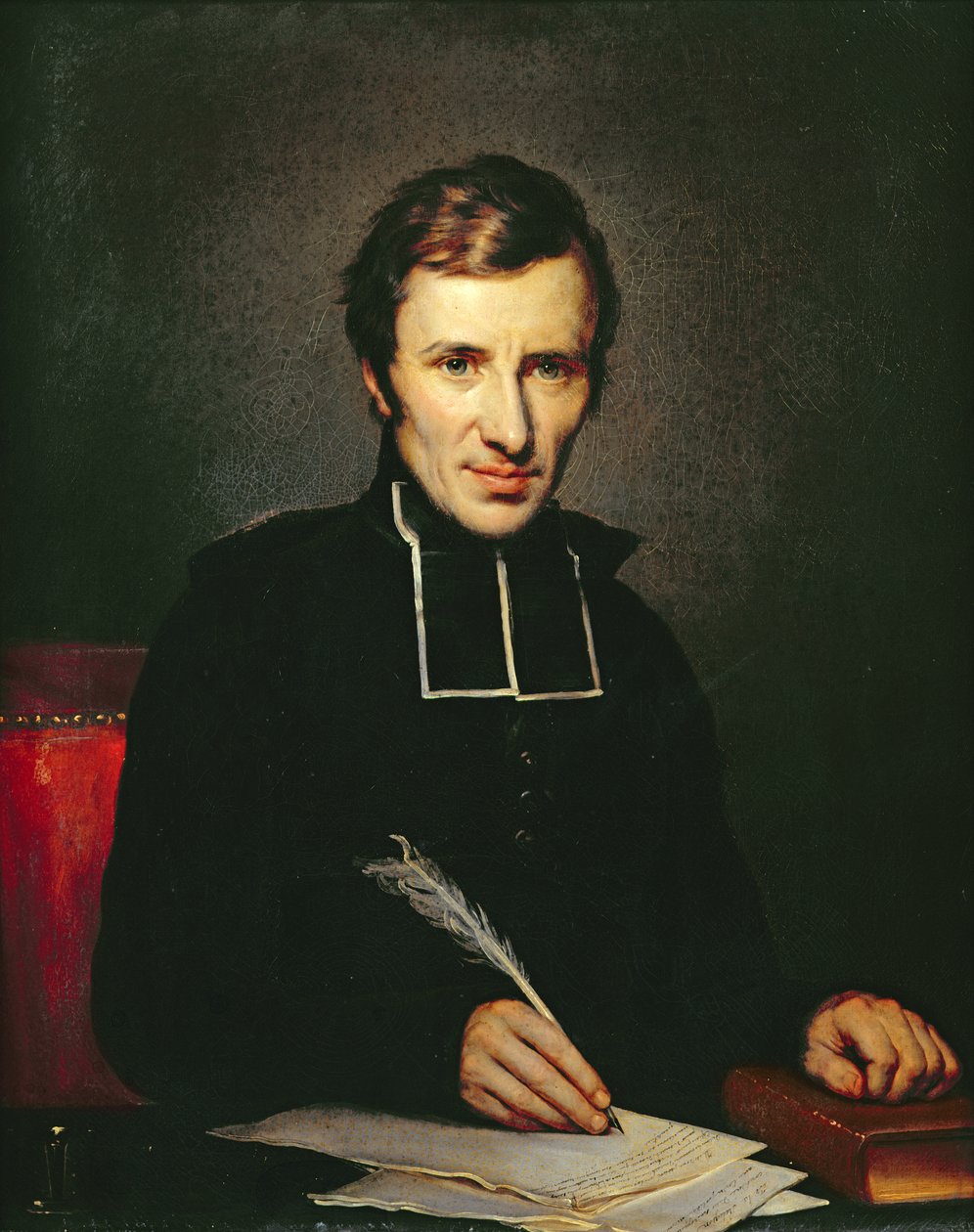 Lamennais apát portréja, 1827 alkotó: Paulin Jean Baptiste Guerin