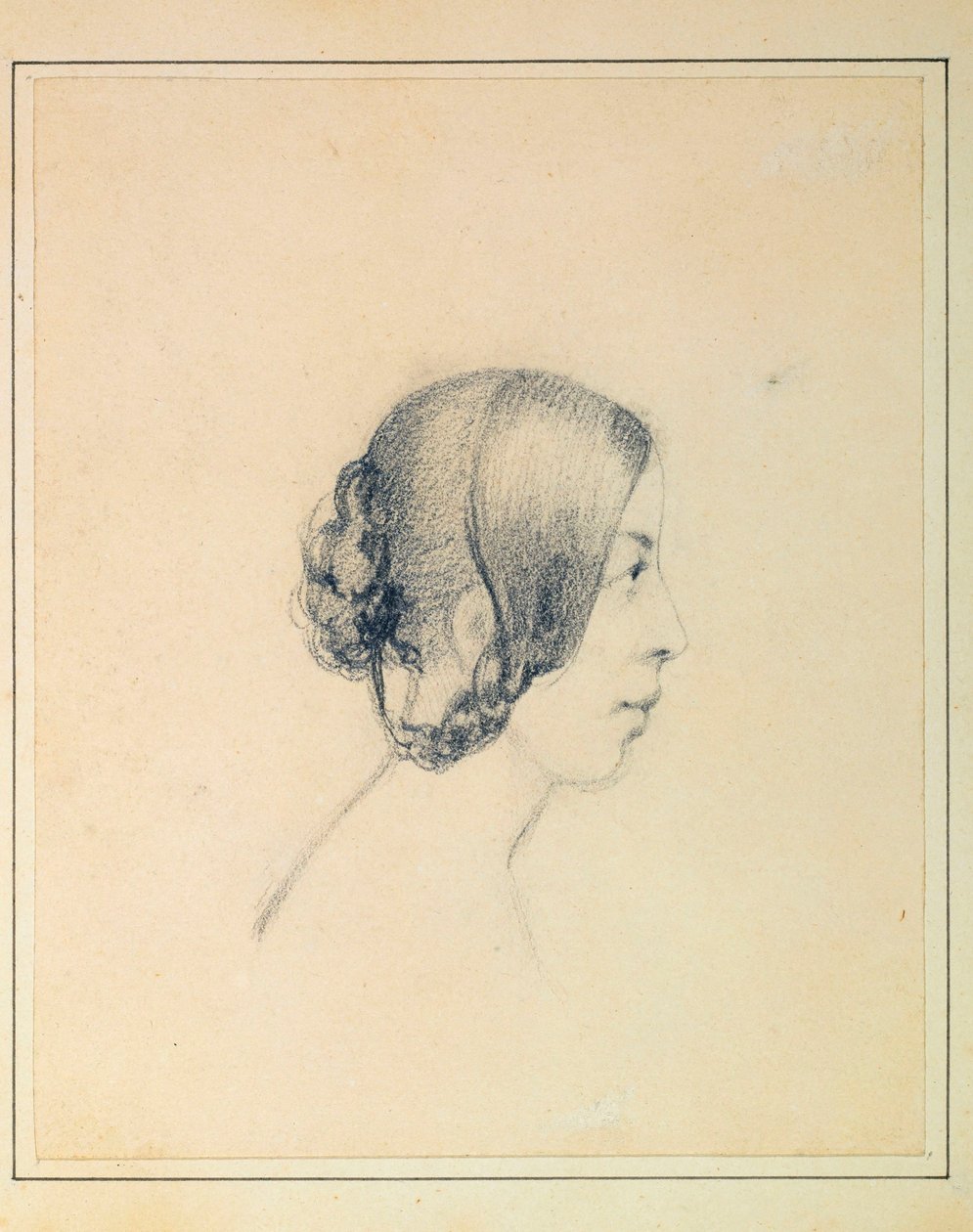 Önarckép. alkotó: Pauline Viardot García